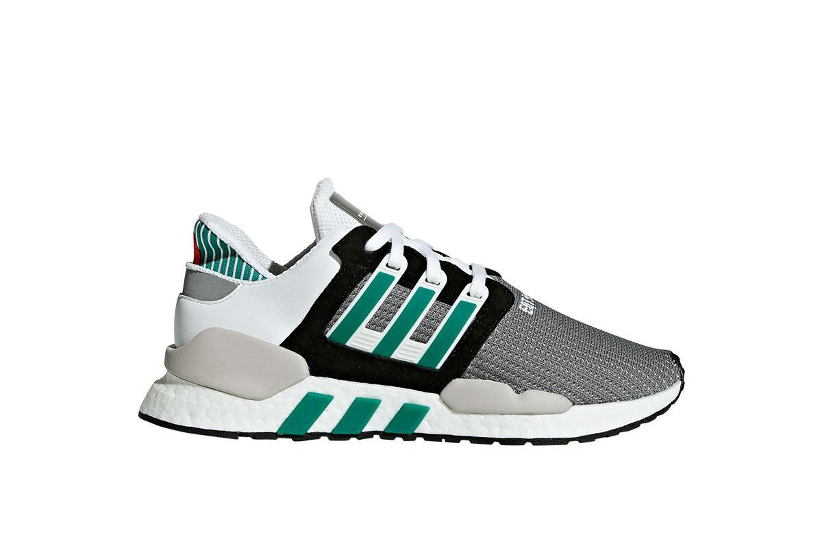 Adidas eqt support 91/18 sale core black  clear granite